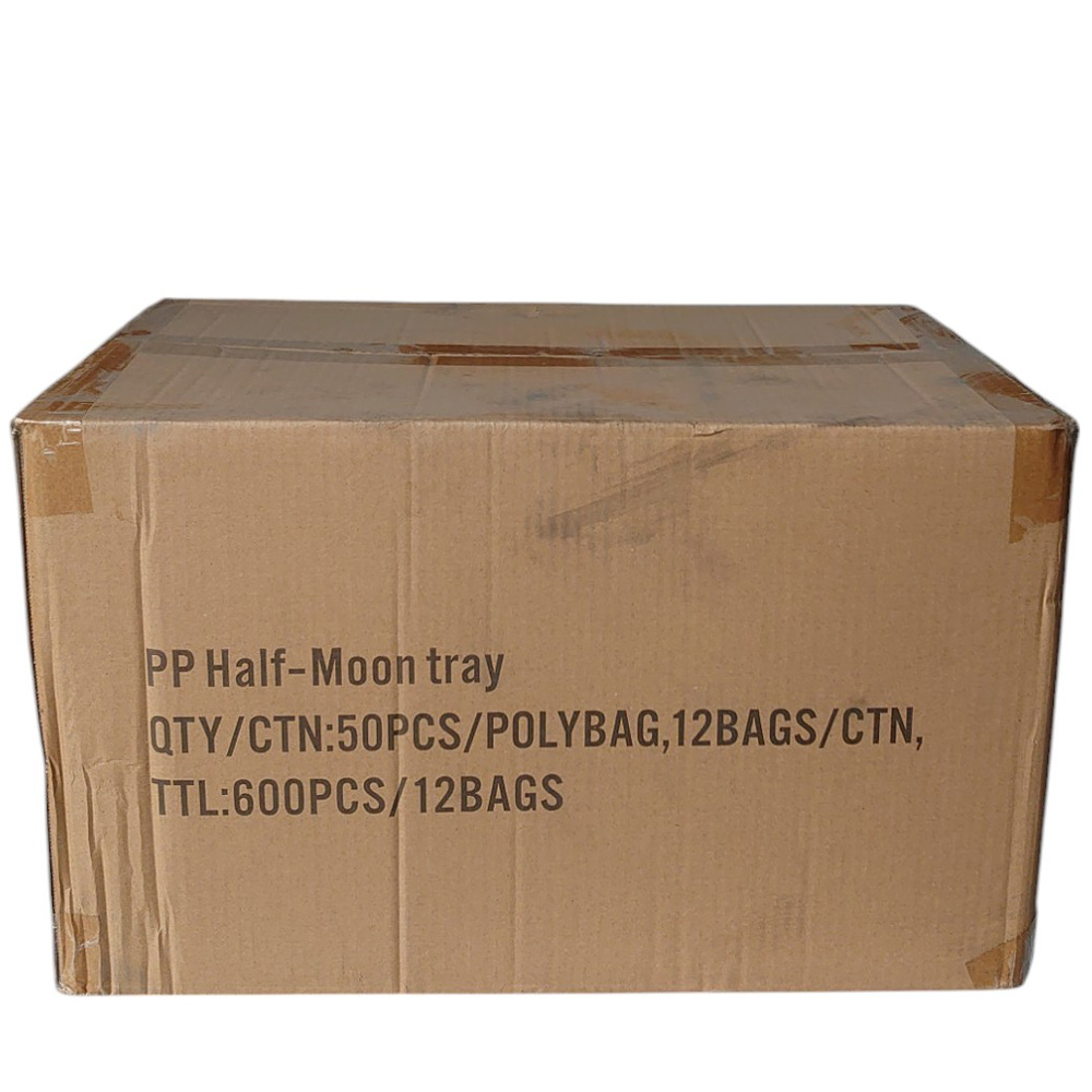 PP Half Moon Tray